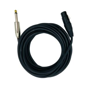 Cabo Profissional Para Microfone Xlr / P10 5 Metros LE-6622
