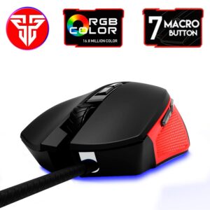 Mouse para Jogos Macro RGB Fantech Phantom X15 7 Botôes