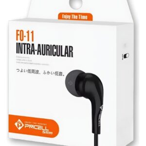Fone Com Fio Intra-Auricular Com Borrachinha PMCELL FO-11