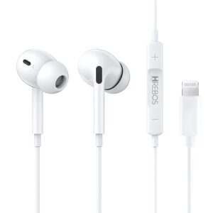 Fone De Ouvido Com Fio Entrada Lightning Hrebos HS-360