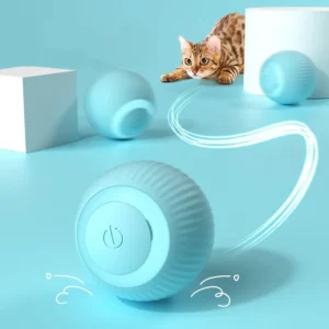 Bola Interativa Inteligente para Gatos – Brinquedo Automático Eletrônico com