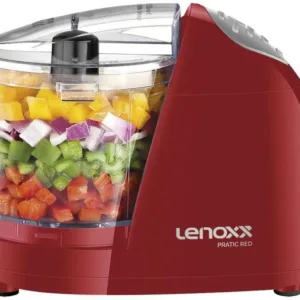 Mini Processador de Alimentos Lenoxx Vermelho - 110V