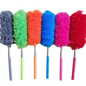 Espanador de Microfibra Extensível – Escova de Limpeza Anti-Poeira para Casa, Móveis, Carro e Ar-Condicionado