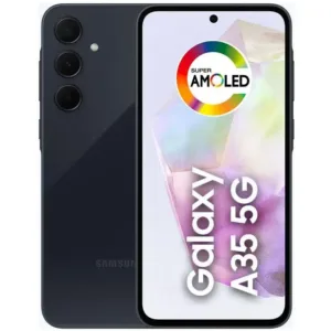 Smartphone Samsung Galaxy A35 256GB Azul Escuro 5G 8GB RAM 6,6" Câm. Tripl