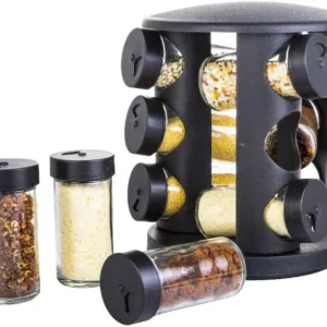 Porta-tempero de Vidro 10 Peças Brinox