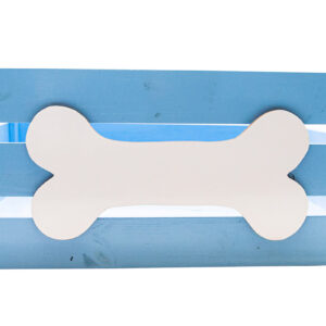 Caixa Organizadora Pet Luppet Azul com Madeira Reaproveitada | Sustentável, Charmosa e Funcional